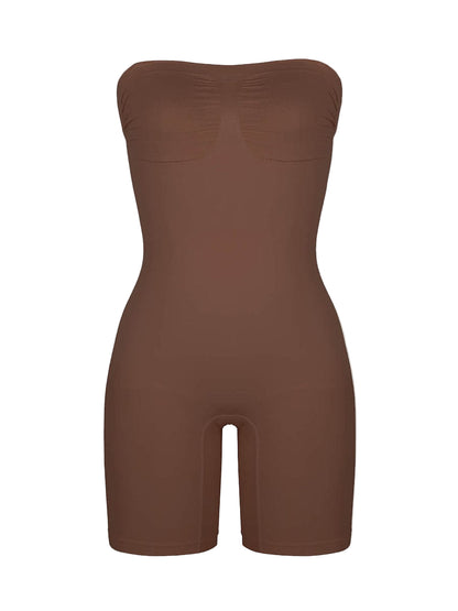 Wholesale Seamless Sculpt Strapless Shorts Butt Lift Shapewear