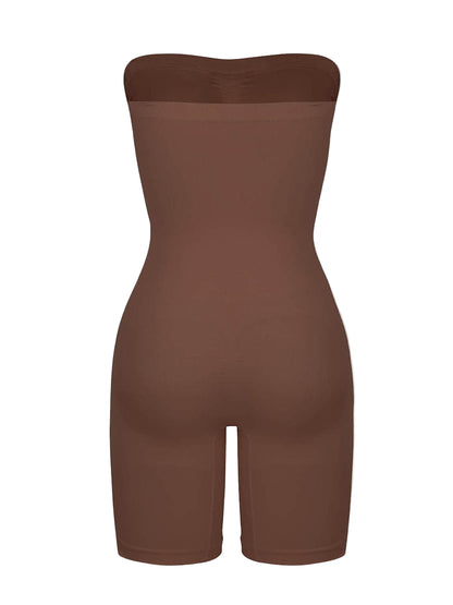 Wholesale Seamless Sculpt Strapless Shorts Butt Lift Shapewear