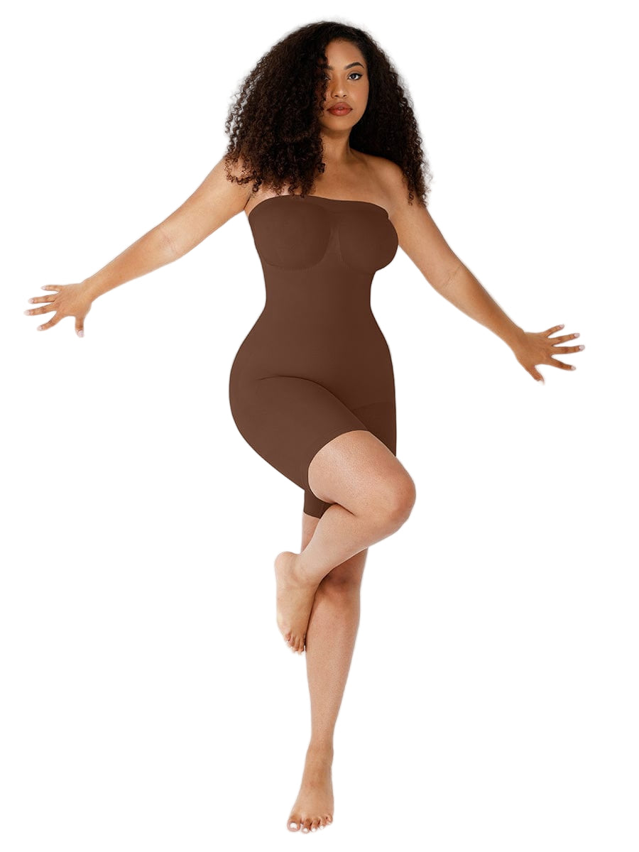 Wholesale Seamless Sculpt Strapless Butt Lifting Tummy Control Shapewear