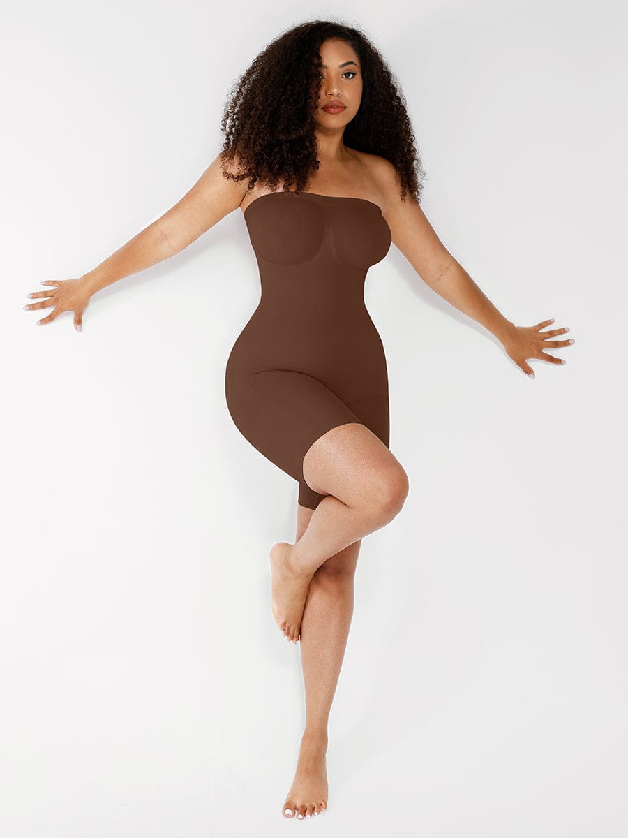 Strapless Butt-Lifting Tummy Control Shapewear