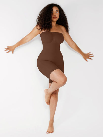 Strapless Butt-Lifting Tummy Control Shapewear
