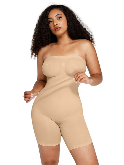 Wholesale Seamless Sculpt Strapless Butt Lifting Tummy Control Shapewear