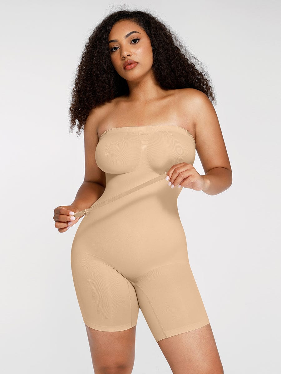 Strapless Butt-Lifting Tummy Control Shapewear