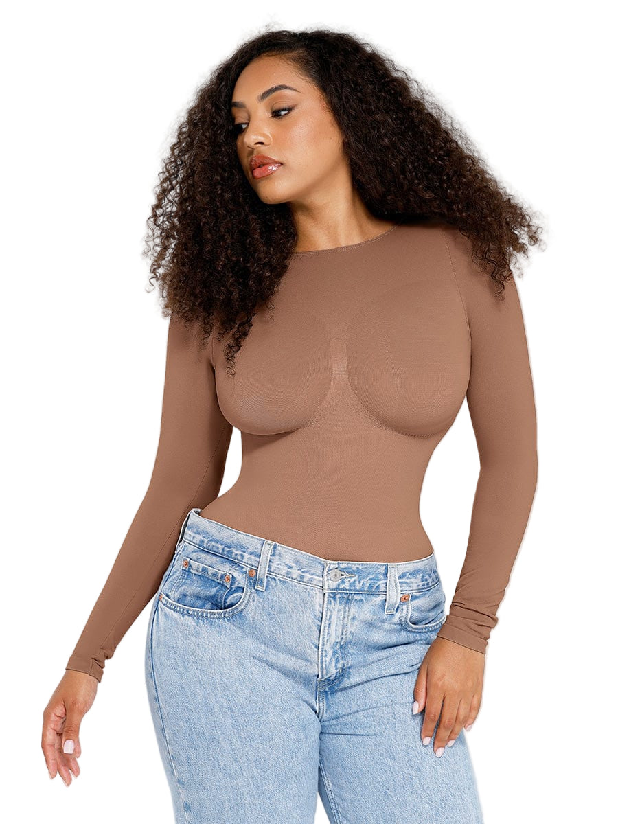 Wholesale Seamless Bust Support Waist Cinching Tummy Control Bodysuit