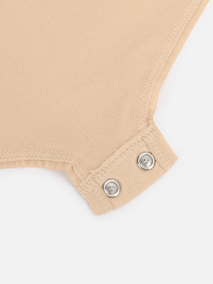Seamless Bust Support Waist-Cinching Tummy Control Bodysuit