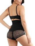 Super Trendy Black Elatic Waist Two Plastic Boned Big Size Butt Lifter
