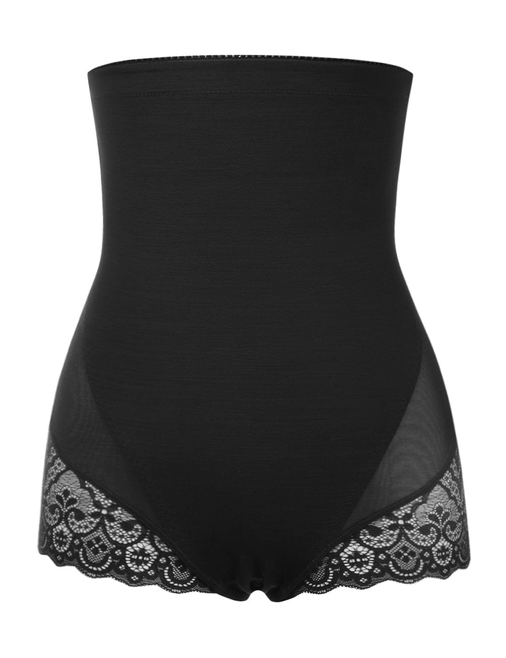Super Trendy Black Elatic Waist Two Plastic Boned Big Size Butt Lifter