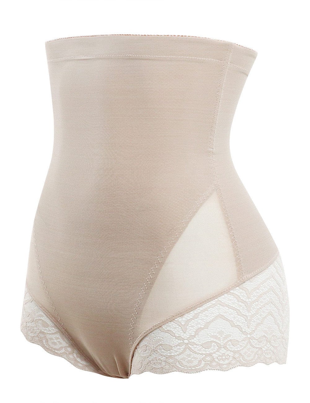 Super Trendy Black Elatic Waist Two Plastic Boned Big Size Butt Lifter