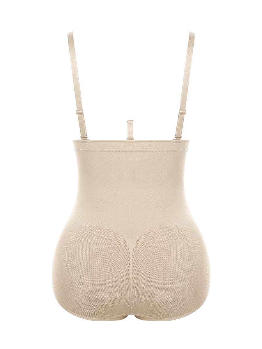 Wholesale Adjustable Strap Sheer Mesh Seamless Panty Firm Foundations