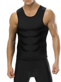 Big Seamless Men Neoprene Black Shaping Vest Burner