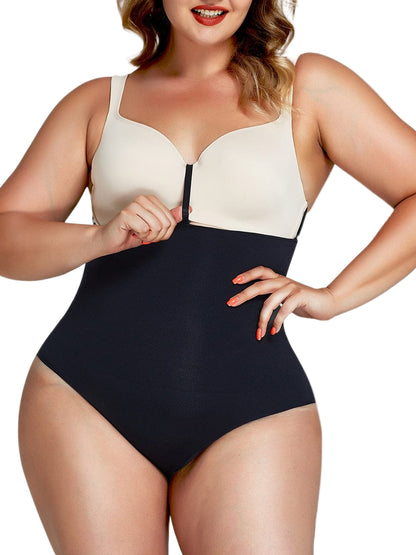 Wholesale High Elasticity Large Size Seamless Buckle Panty Shaper