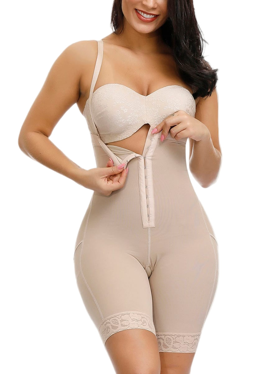 Wholesale Weight Loss Detachable Straps Full Body Shaper Hook Plus Size