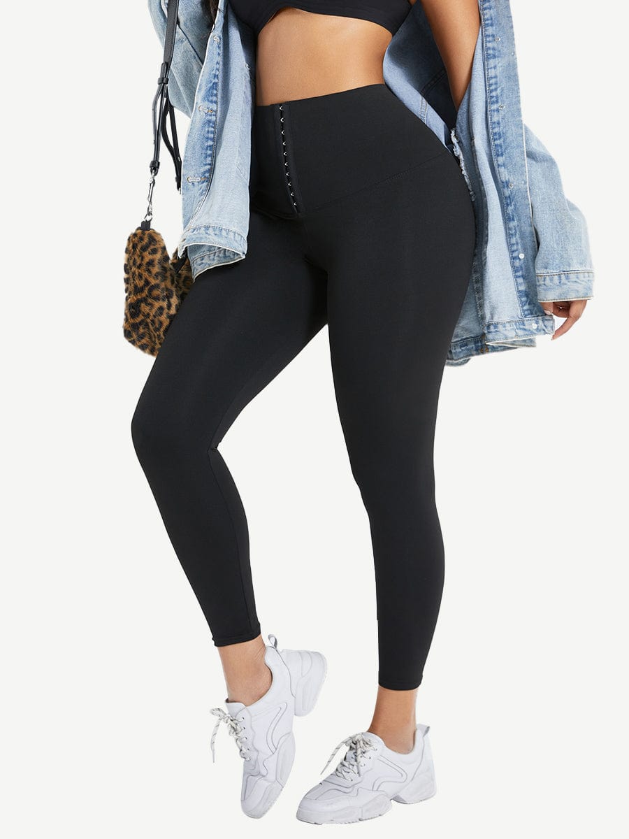 High-Waisted Full-Length Shaping Pants