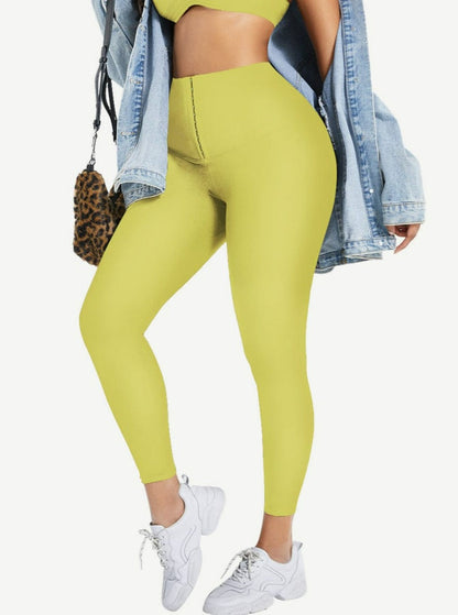 High-Waisted Full-Length Shaping Pants