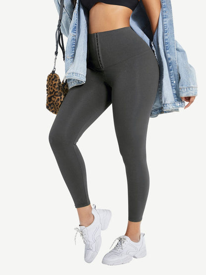 High-Waisted Full-Length Shaping Pants