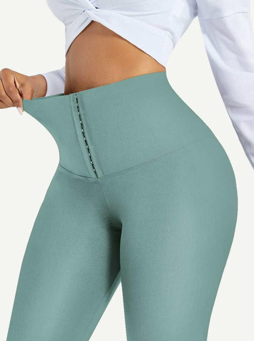 High-Waisted Full-Length Shaping Pants