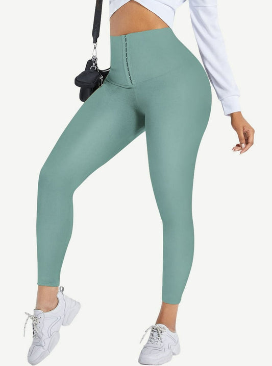 High-Waisted Full-Length Shaping Pants
