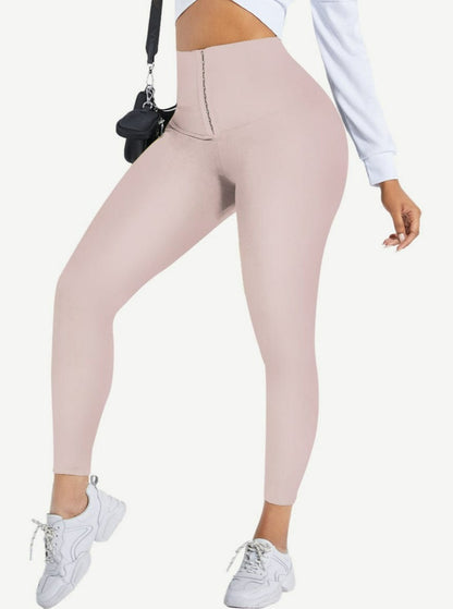 High-Waisted Full-Length Shaping Pants