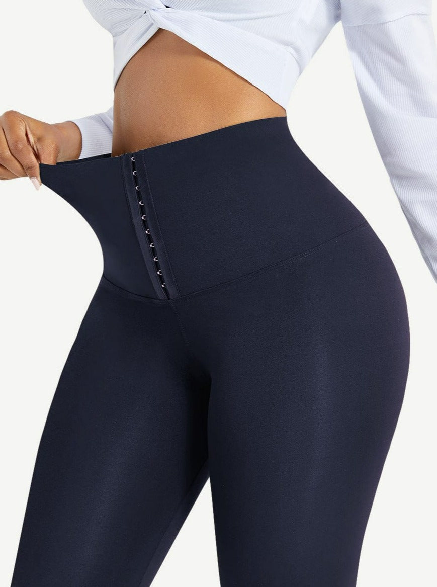 High-Waisted Full-Length Shaping Pants