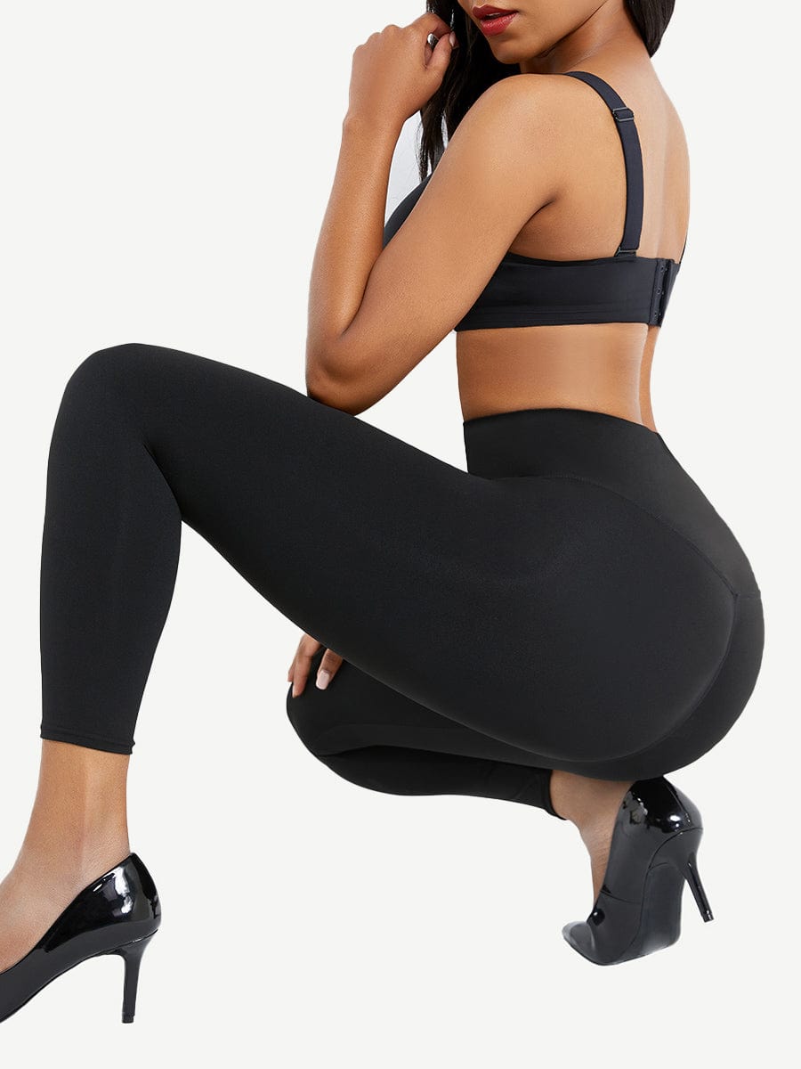 High-Waisted Full-Length Shaping Pants