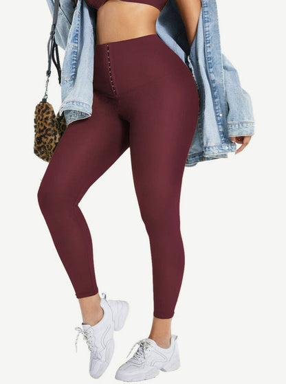 High-Waisted Full-Length Shaping Pants