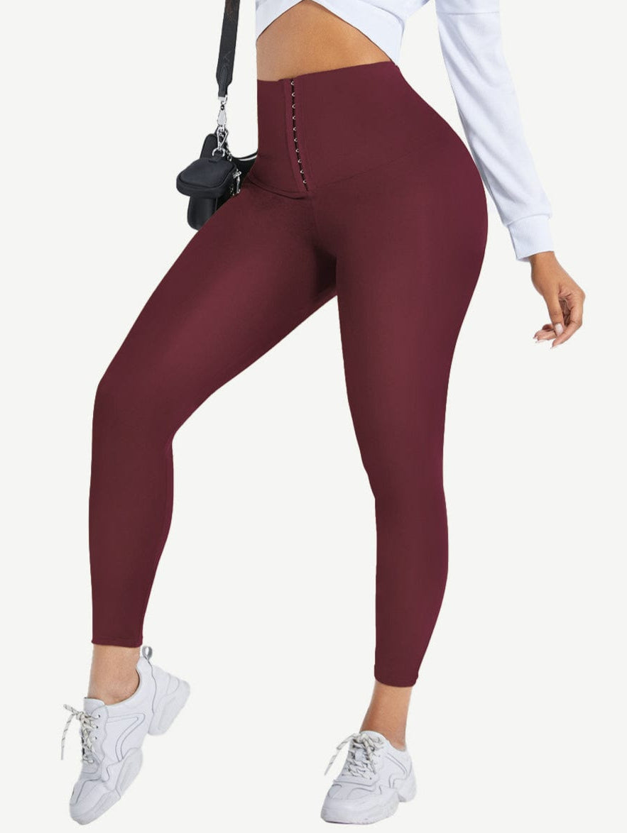 High-Waisted Full-Length Shaping Pants