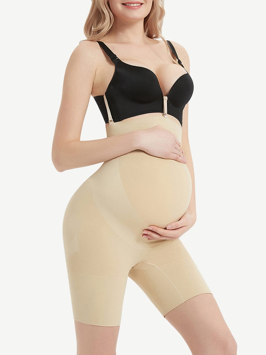  Amazing Seamless Solid Color Maternity Panty Soft-Touch