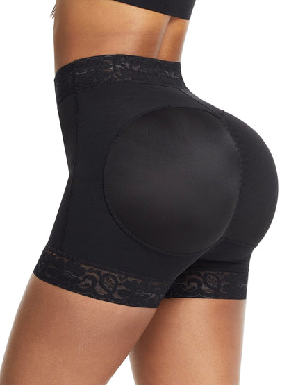 Wholesale Good High Waist Lace Butt Enhancer Panty Curve Smoothing