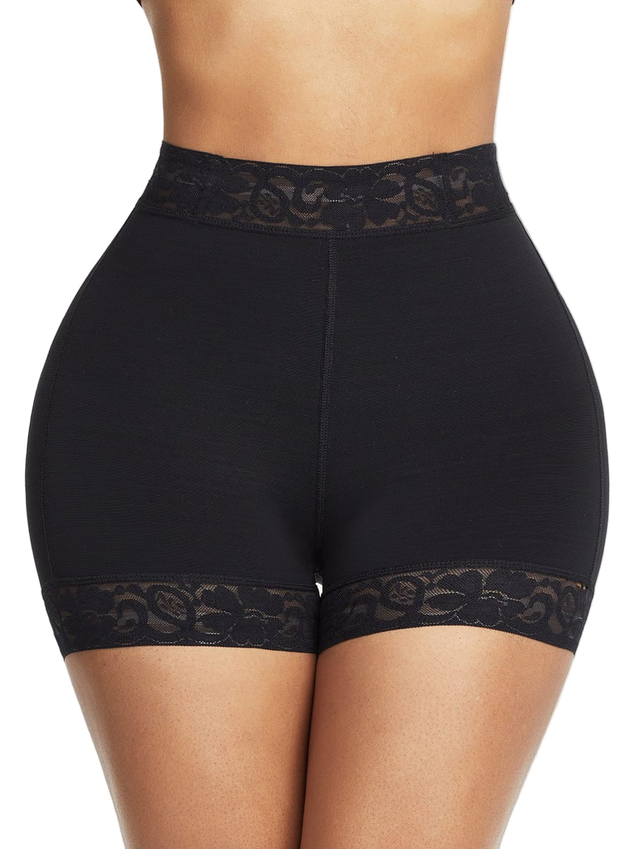 Wholesale Good High Waist Lace Butt Enhancer Panty Curve Smoothing
