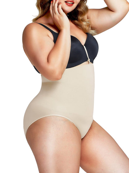 Wholesale High Elasticity Large Size Seamless Buckle Panty Shaper
