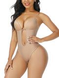 Wholesale Backless U Plunge Seamless Wedding Bridal Bodysuit Shapewear