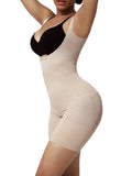 Wholesale Black Open Gusset Seamless Shapewear Bodysuit Hourglass Figure