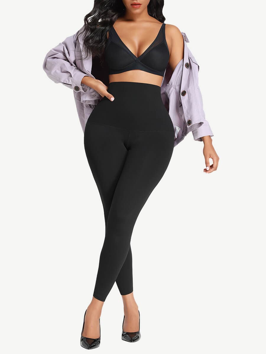Wholesale Fat Burning Fitness Moisture-Wicking Tummy Control Butt Lifter Leggings Sauna Pants