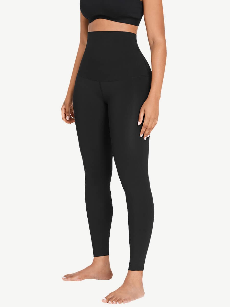 Wholesale Fat Burning Fitness Moisture-Wicking Tummy Control Butt Lifter Leggings Sauna Pants