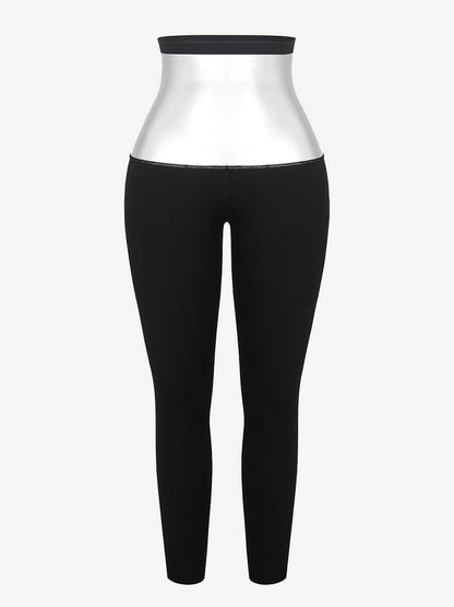 Wholesale Fat Burning Fitness Moisture-Wicking Tummy Control Butt Lifter Leggings Sauna Pants