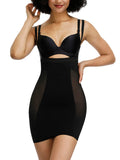 Wholesale Plus Size Lace Mesh Full Body Shapewear Adjustable Strap