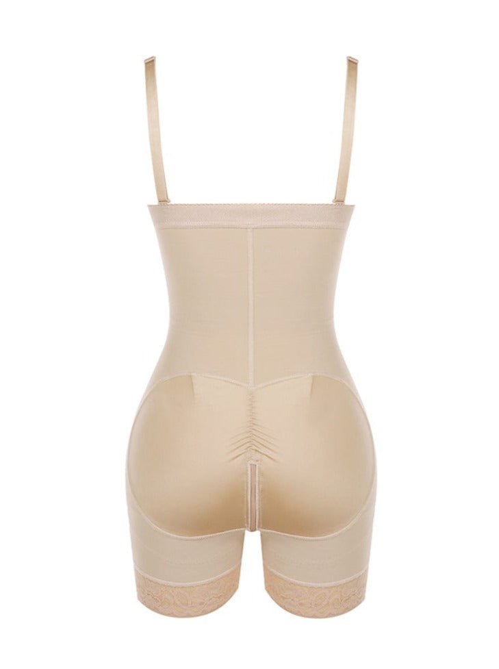 Wholesale Pretty Detachable Straps Side Zip Faja Body Shaper