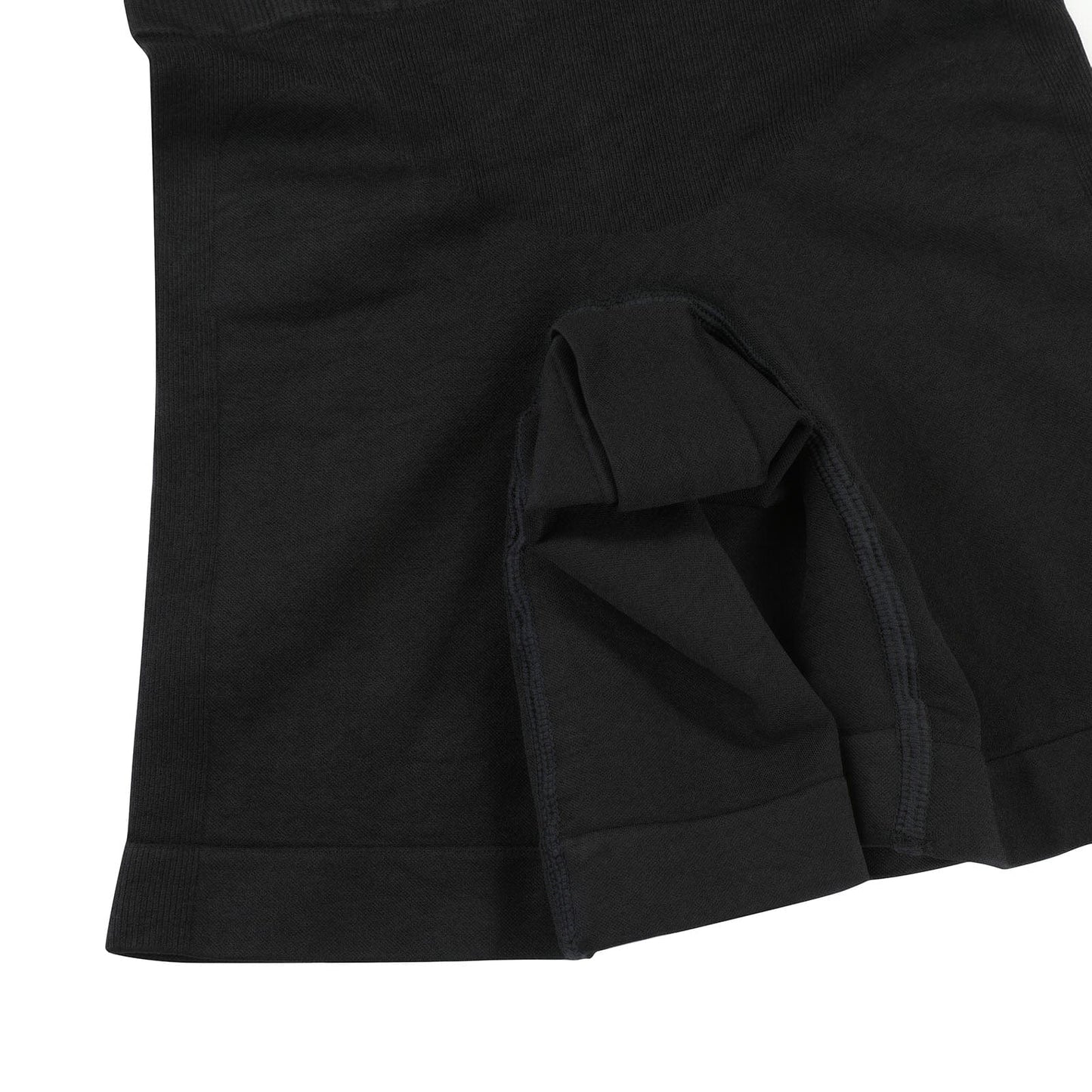 Wholesale Black Seamless High Waist Mid-Thigh Shaper Shorts Instantly Slims