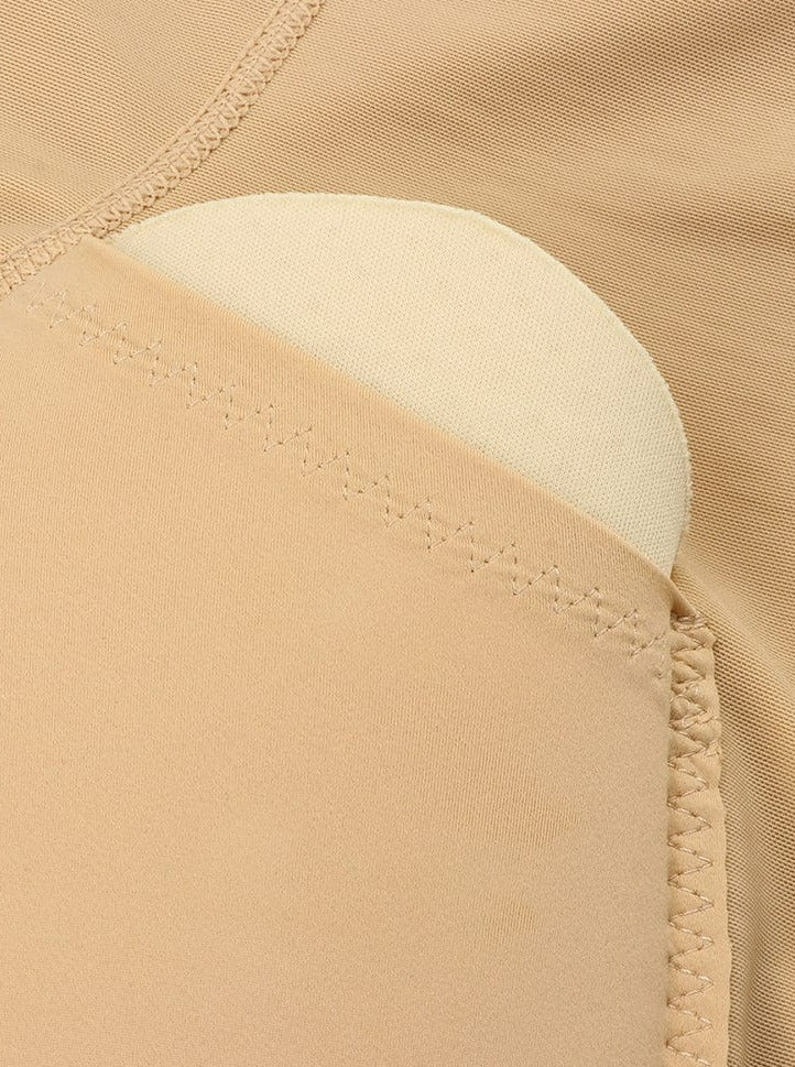 Wholesale Medium Control High Waist Panty Shaper With Pads For Workout