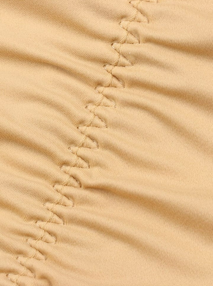 High-Waisted Tummy Control Shapewear with Removable Hip Pads