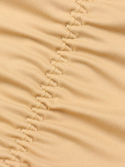 High-Waisted Tummy Control Shapewear with Removable Hip Pads