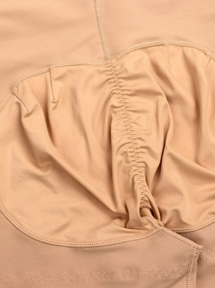 Wholesale Good Quality Butt Lifter Abdominal Compression Zipper Curve Smoothing Full Body Shapewear