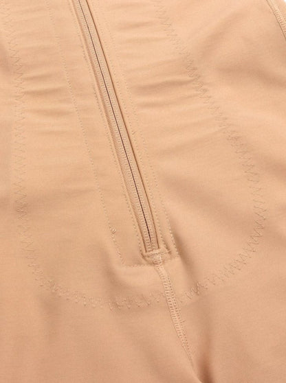 Wholesale Good Quality Butt Lifter Abdominal Compression Zipper Curve Smoothing Full Body Shapewear