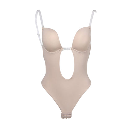 Wholesale Backless U Plunge Seamless Wedding Bridal Bodysuit Shapewear