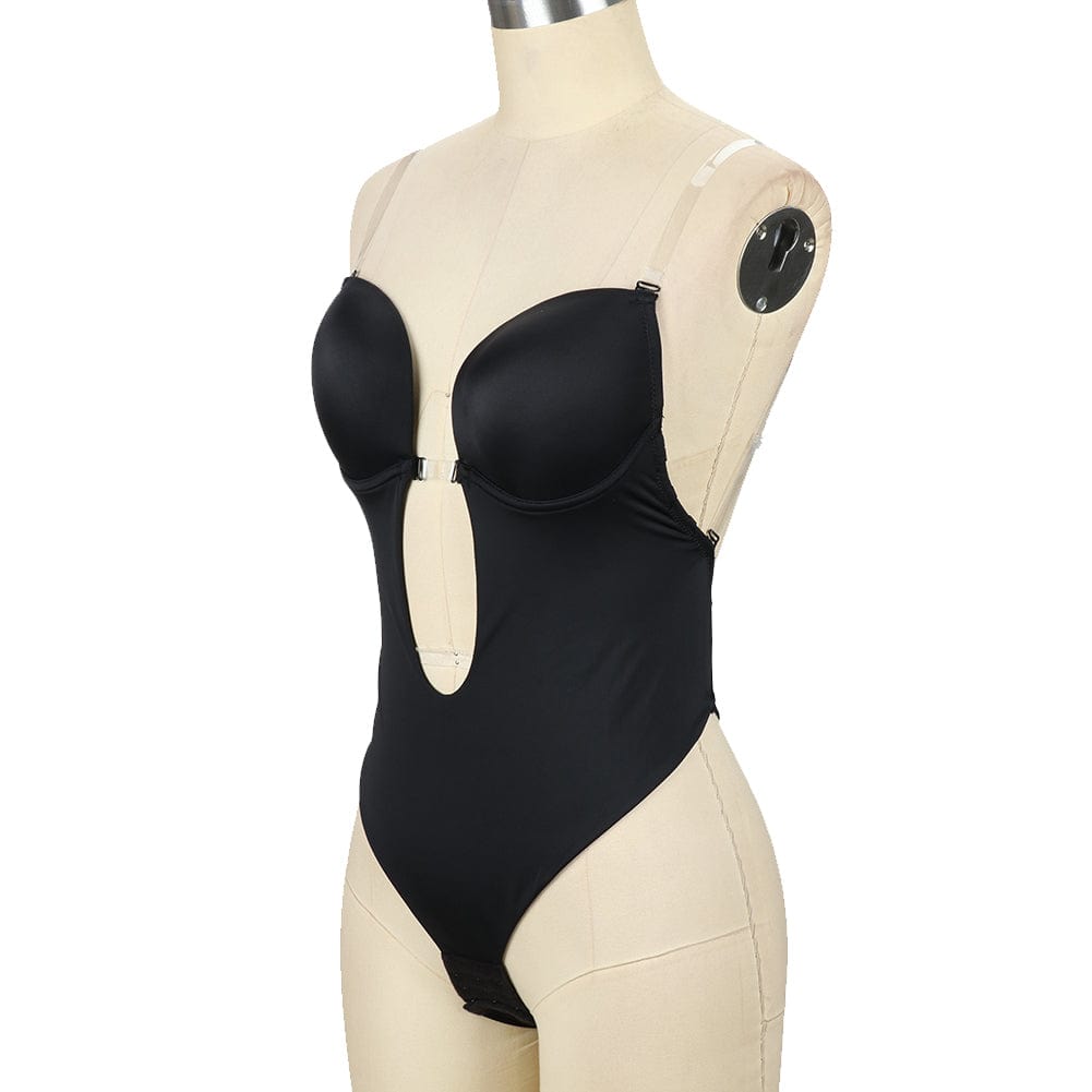 Wholesale Backless U Plunge Seamless Wedding Bridal Bodysuit Shapewear