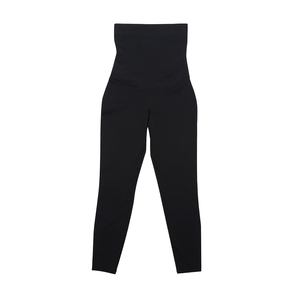 Wholesale Black High Waist Solid Color Pants Shaper Flatten Tummy