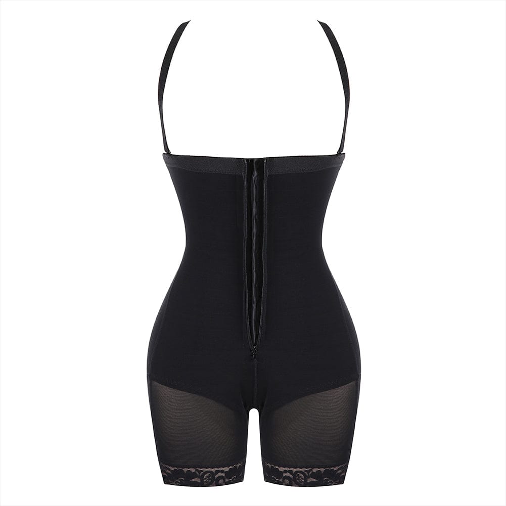 [USA Warehouse]Wholesale Detachable Straps Full Body Shaper Zipper Abdominal Control