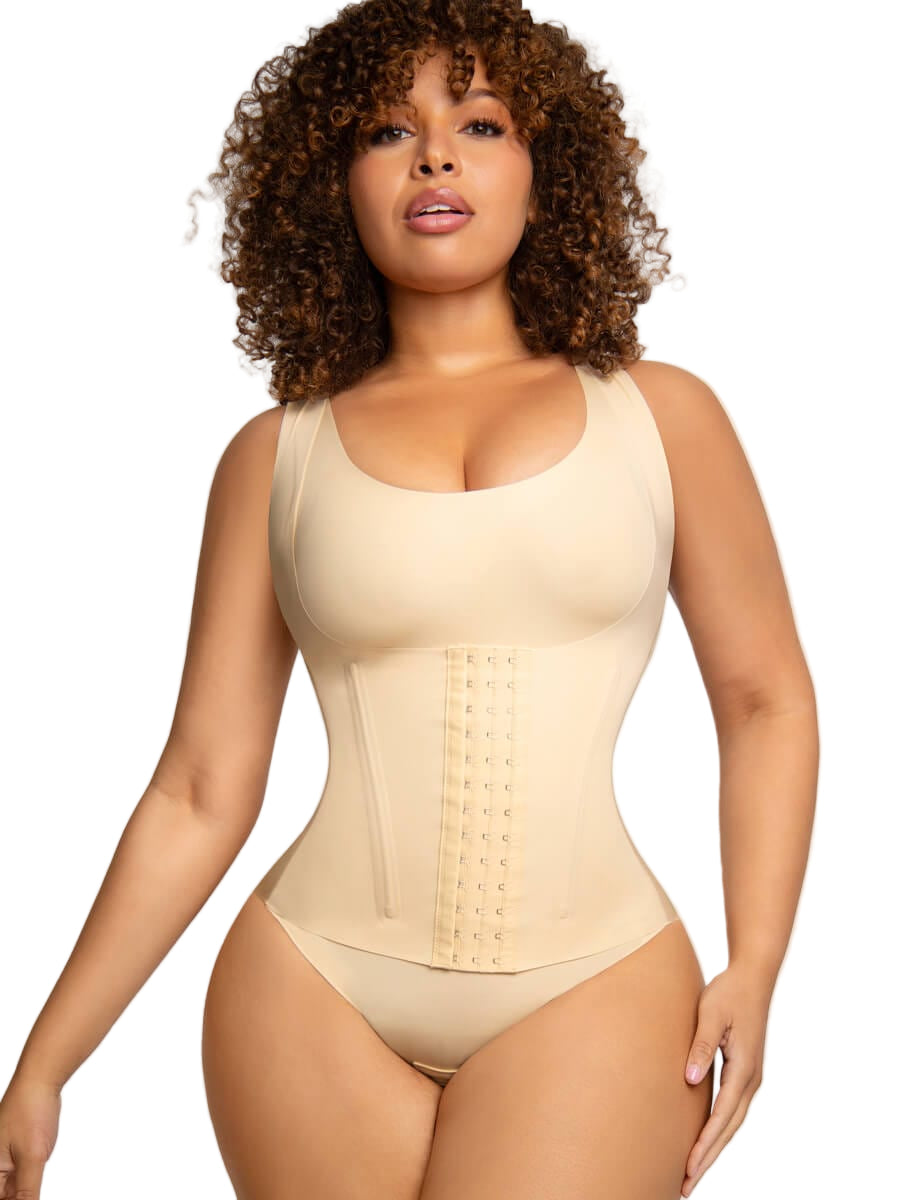 Wholesale Fake Two-piece Traceless Tummy Control Onesie