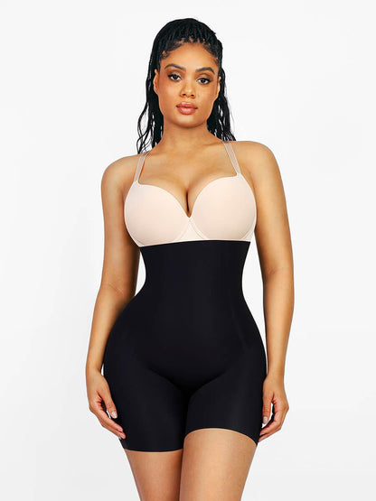 High-Waisted Air-Slim Butt-Lifting Shapewear with Removable Pads