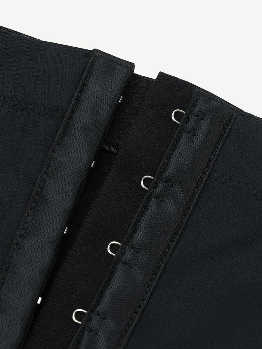 High-Waisted Tummy Control Shapewear with Removable Hip Pads